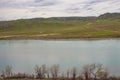 Ili River, Kazakhstan. Steppe spring Royalty Free Stock Photo
