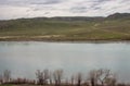 Ili River, Kazakhstan. Steppe spring Royalty Free Stock Photo