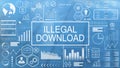 Illegal Download, Animated Typography