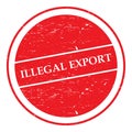 Illegal export stamp