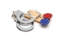 Illegal Gambing Trap Royalty Free Stock Photo
