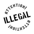 Illegal rubber stamp