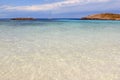 Illetes beach islands Formentera Balearic island Royalty Free Stock Photo