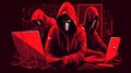 Illicit Hacker, Cyber crime, cyber security, generative AI