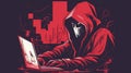 Illicit Hacker, Cyber crime, cyber security, generative AI
