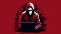 Illicit Hacker, Cyber crime, cyber security, generative AI