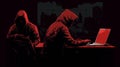 Illicit Hacker, Cyber crime, cyber security, generative AI