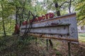 Illinci village, Chernobyl Zone, Ukraine Royalty Free Stock Photo