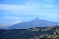 Illiniza and El CorazÃÂ³n volcano in a typical summer morning.