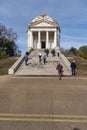 Illinois memorial at Vicksburg National Military Park Mississippi Royalty Free Stock Photo