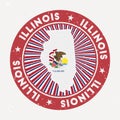 Illinois round stamp.