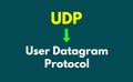 UDP Meaning, User Datagram Protocol Royalty Free Stock Photo