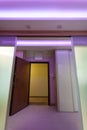 Illuminated anteroom in luxurious apartment Royalty Free Stock Photo