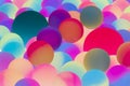 Illuminated bicolor balls background Royalty Free Stock Photo