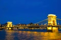 Budapest bridge Royalty Free Stock Photo