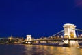 Budapest bridge Royalty Free Stock Photo