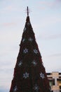 Illuminated Christmas tree