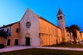 Illuminated Church of Saint Dominic in Trogir