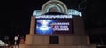 Hollywood Bowl illuminated marquee