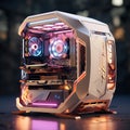 Illuminated Gaming Powerhouse: Unveiling a Futuristic Computer