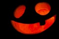 Illuminated halloween pumpkin