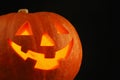 Illuminated halloween pumpkin