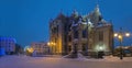 Illuminated House with Chimaeras - Kiev