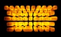 Illuminated Keyboard Royalty Free Stock Photo