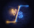 Illuminated neon versus screen design