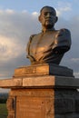 Illuminated sculpture-tomb of otaman Sirko