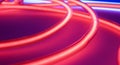 Illuminated red neon lights concept Royalty Free Stock Photo