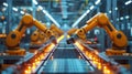 Nano-scale chip manufacturing on a high-tech automated assembly line