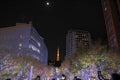 Illuminated Roppongi Keyakizaka Street and Tokyo Tower during winter Nov 28 2023 Royalty Free Stock Photo