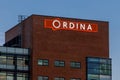Illuminated sign Ordina Utrecht