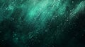 With an illuminated spot and noise effect on a black background, a dark green gradient background has a grainy texture Royalty Free Stock Photo