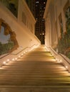 Illuminated stairs in dubai