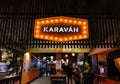 Illuminated Street Food Karavan sign