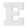 Illuminating E letter