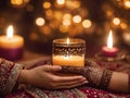 Illuminating Eid: Henna and Candlelight