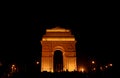 Illuminating india gate Royalty Free Stock Photo