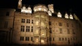 Illumination at Chateau de Blois in Loir Valley Royalty Free Stock Photo