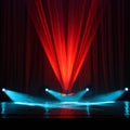 Illumination of a stage