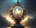 Illumination Theory. surreal mystical fantasy artwork. Generative AI