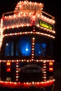 Illuminations Tour tram at Blackpool, Lancashire, England, UK. Royalty Free Stock Photo