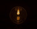 Illuminted electric glass vintage power bulb