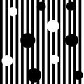 Illusion Abstract black and white pattern. Monochrome pattern. Optical illusion. Op art.