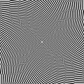 Illusion of rotation movement. Abstract op art bac