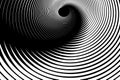 Illusion of spiral swirl movement. Abstract op art design Royalty Free Stock Photo