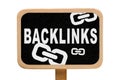Illustrated Backlinks Sign