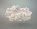 Illustrated cloud graphic Royalty Free Stock Photo